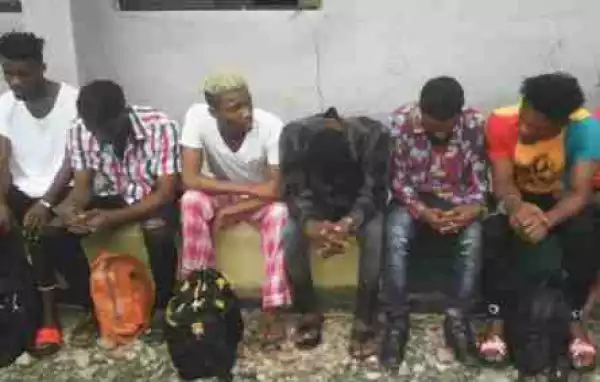Six Men Busted By The Police For Homosexual Acts In Abia